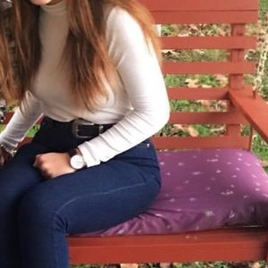 Forever 21 ribbed turtle neck long sleeve